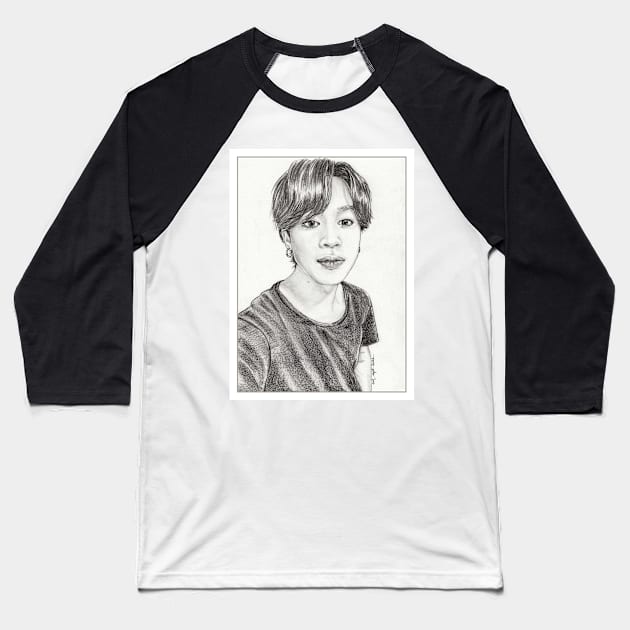 Park Jimin September 2021 Baseball T-Shirt by emopod